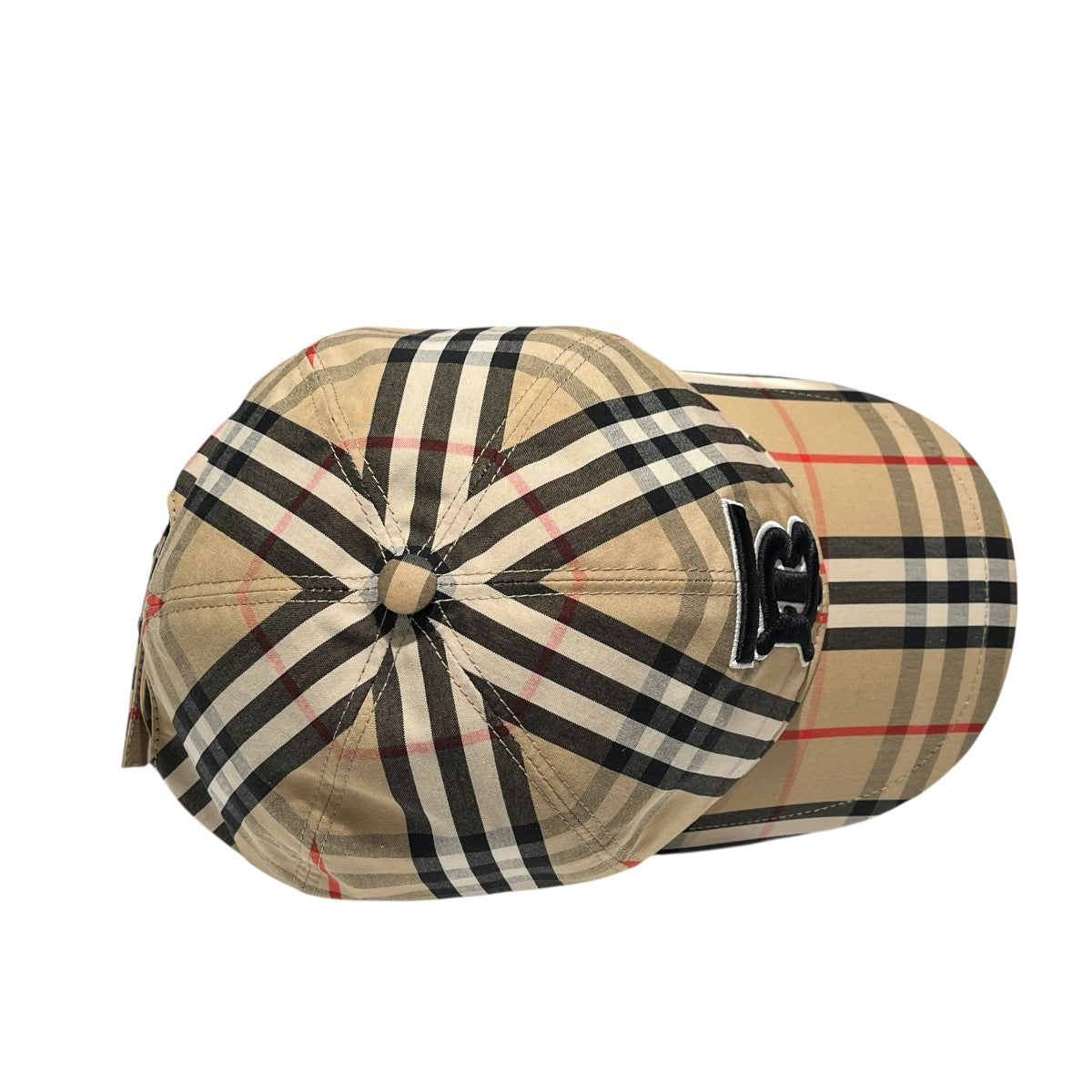 BURBERRY キャップ L BURBERRY(バーバリー) 8017283 TBロゴ刺繍チェックキャップ