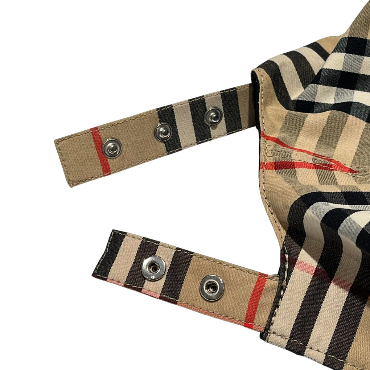 定価4.7万 美品 バーバリー ティッシ期 TBロゴ ノバチェック キャップ BURBERRY(バーバリー) 8017283 TBロゴ刺繍チェックキャップ
