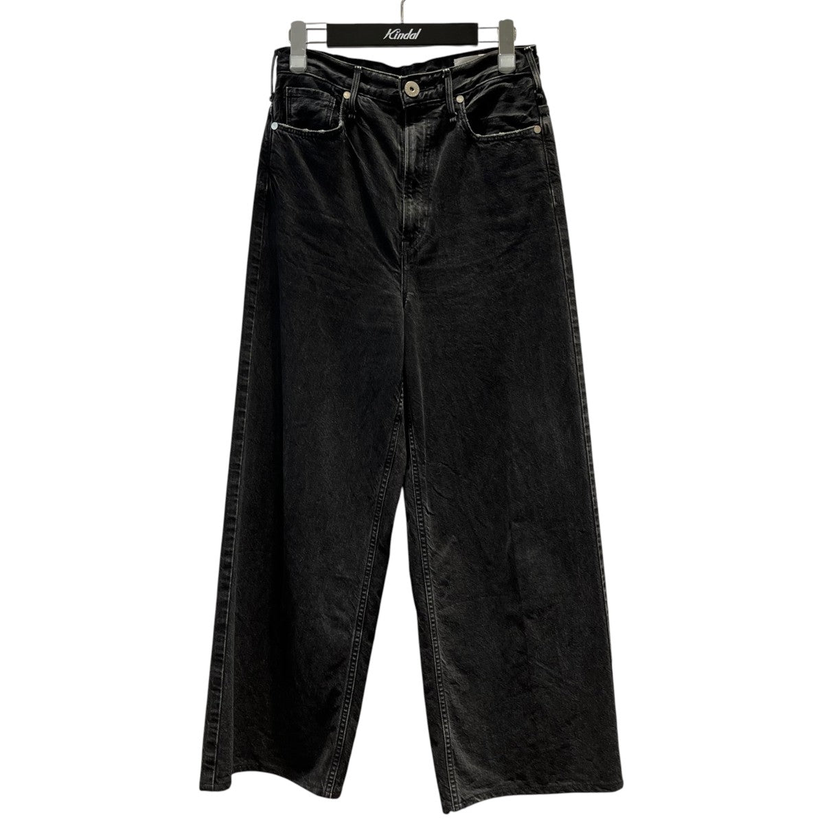 THE SISTER JET BLACKワイドデニムパンツ