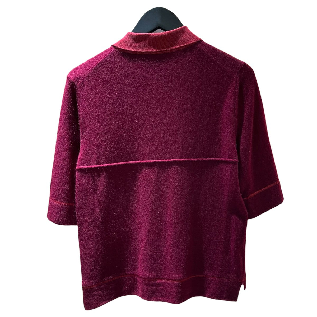 CHANEL Cashmere100％刺繍ニットポロシャツP43726K04581 古着・中古-2枚目のアイテム画像
