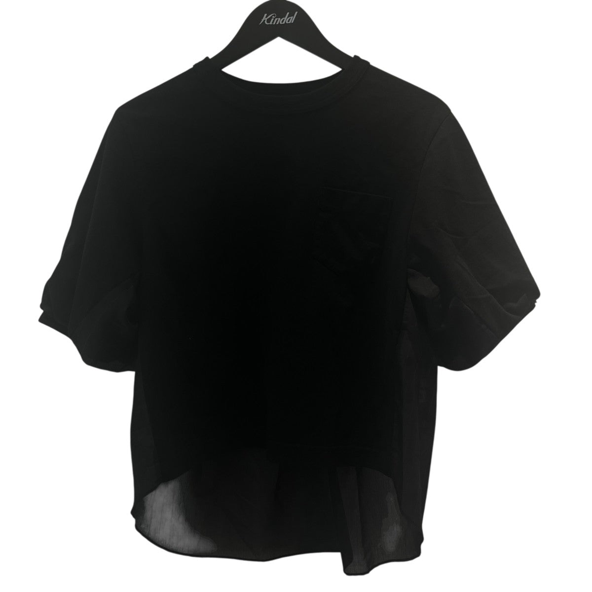 sacai(サカイ) Tシャツ24-07282 Glencheck T-Shirt 24-07282