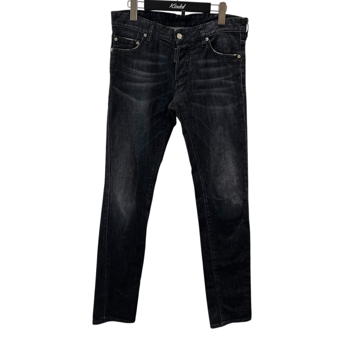 superairDSQUARED2 スキニーデニム ブラック DSQUARED2(ディースクエアード) スキニーデニムパンツS71LA0623