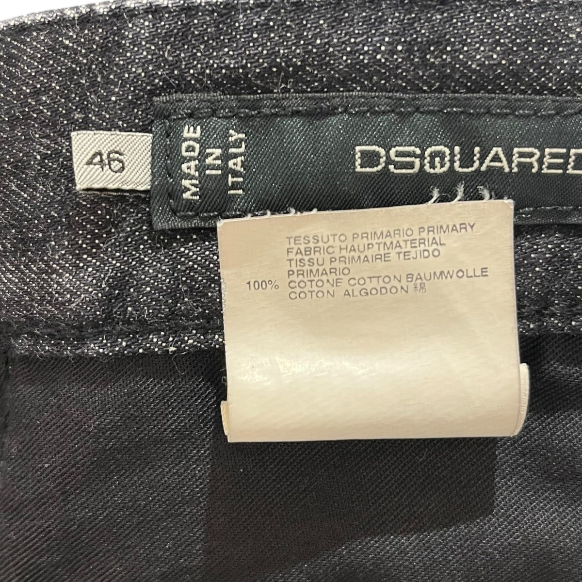 DSQUARED2 スキニーデニム ブラック 46 楽天市場】ディースクエアード デニム 46の通販
