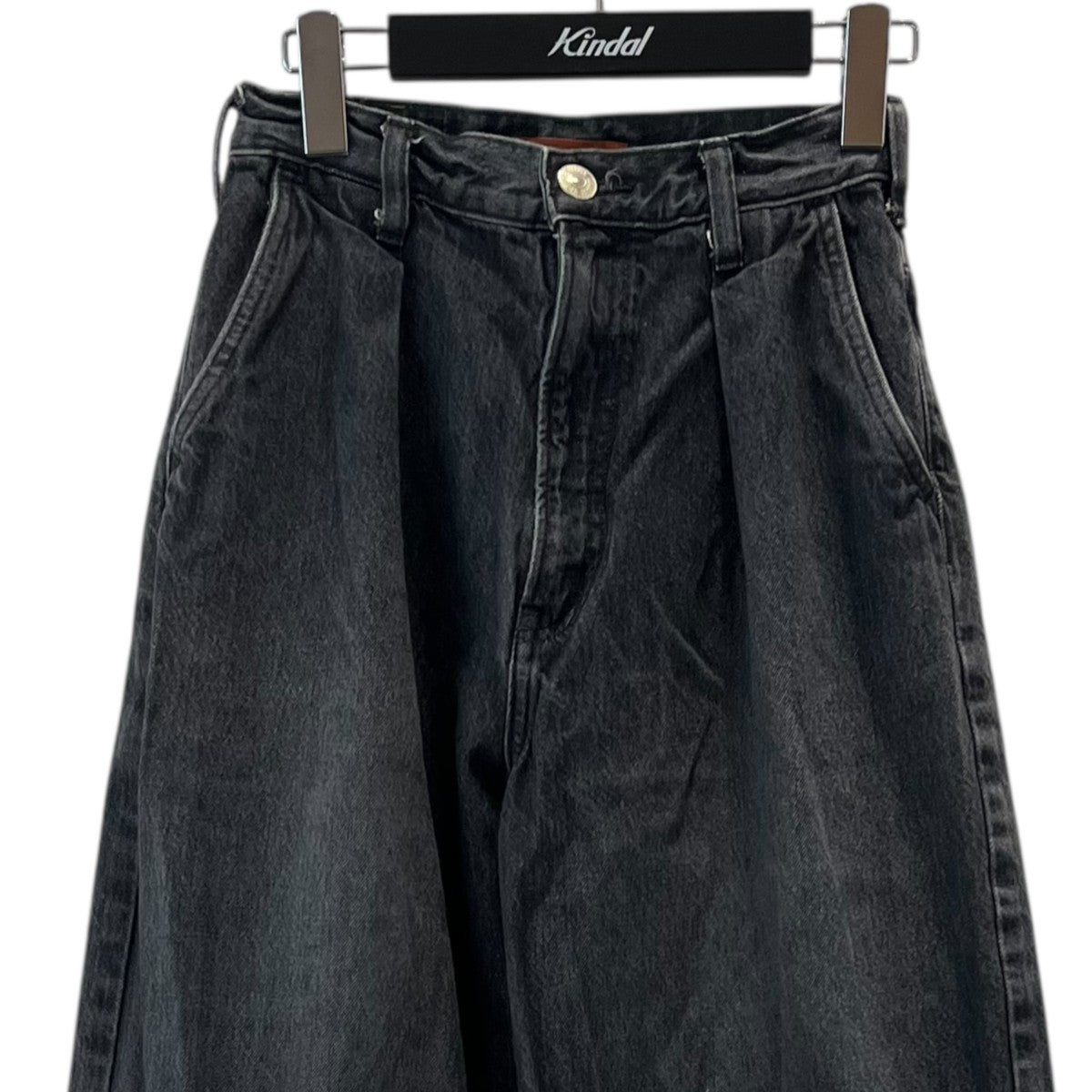 NEEDBY heritage×Adam et Rope ワイドデニムパンツ