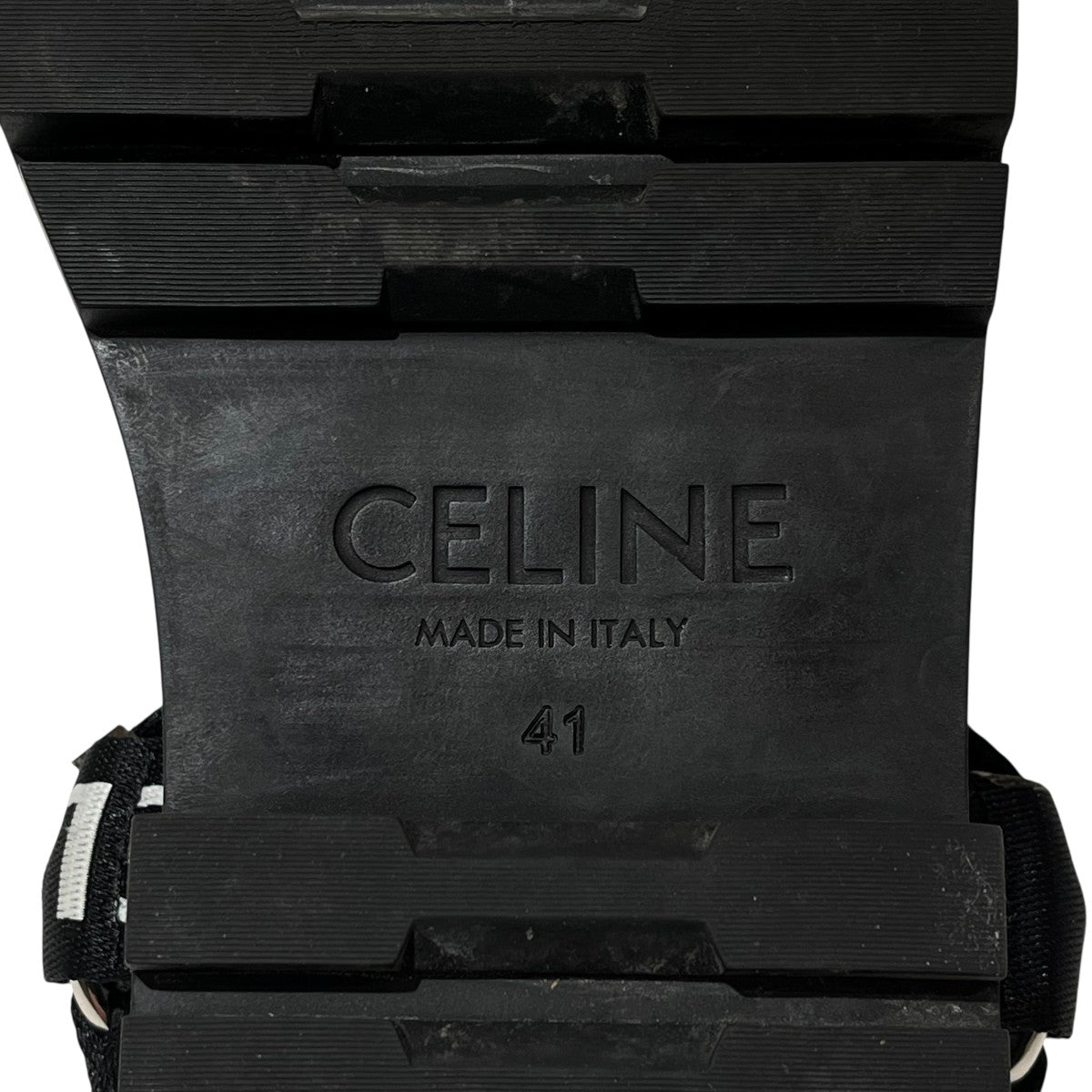 CELINE レオストラッピーロゴデザイン ストラップサンダル 古着・中古-10枚目のアイテム画像