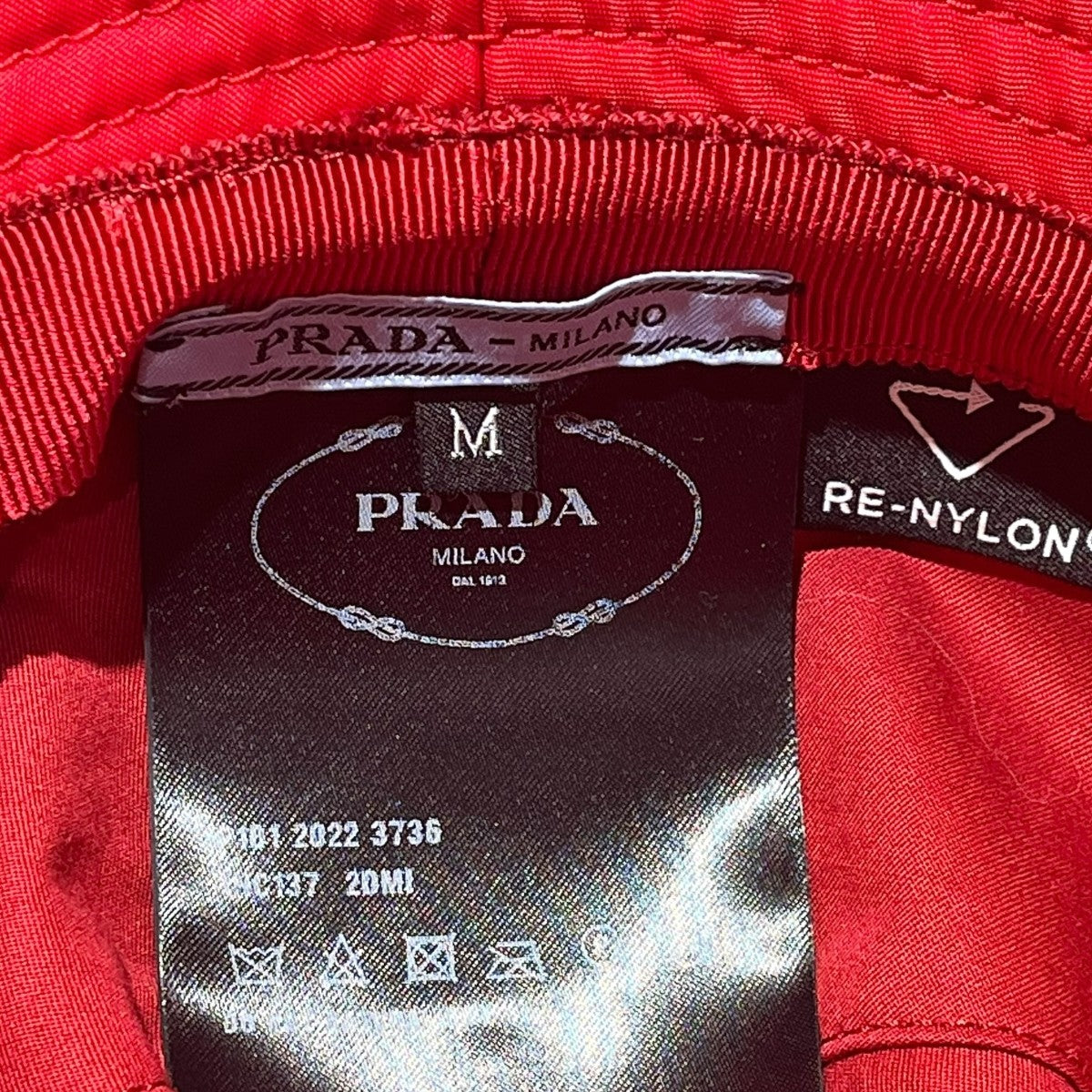 PRADA バケットハット1HC137 古着・中古-7枚目のアイテム画像