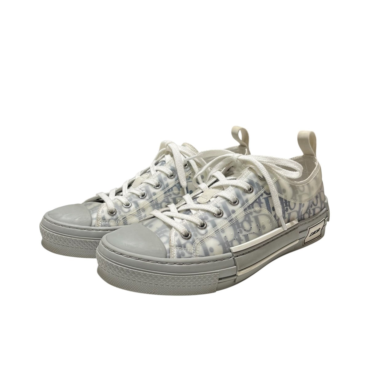 【♡】Dior　ノベルティ靴下　ホワイト　グレー　2足セット Christian Dior ディオール DIOR B23 NV0222 オブリーク ロー