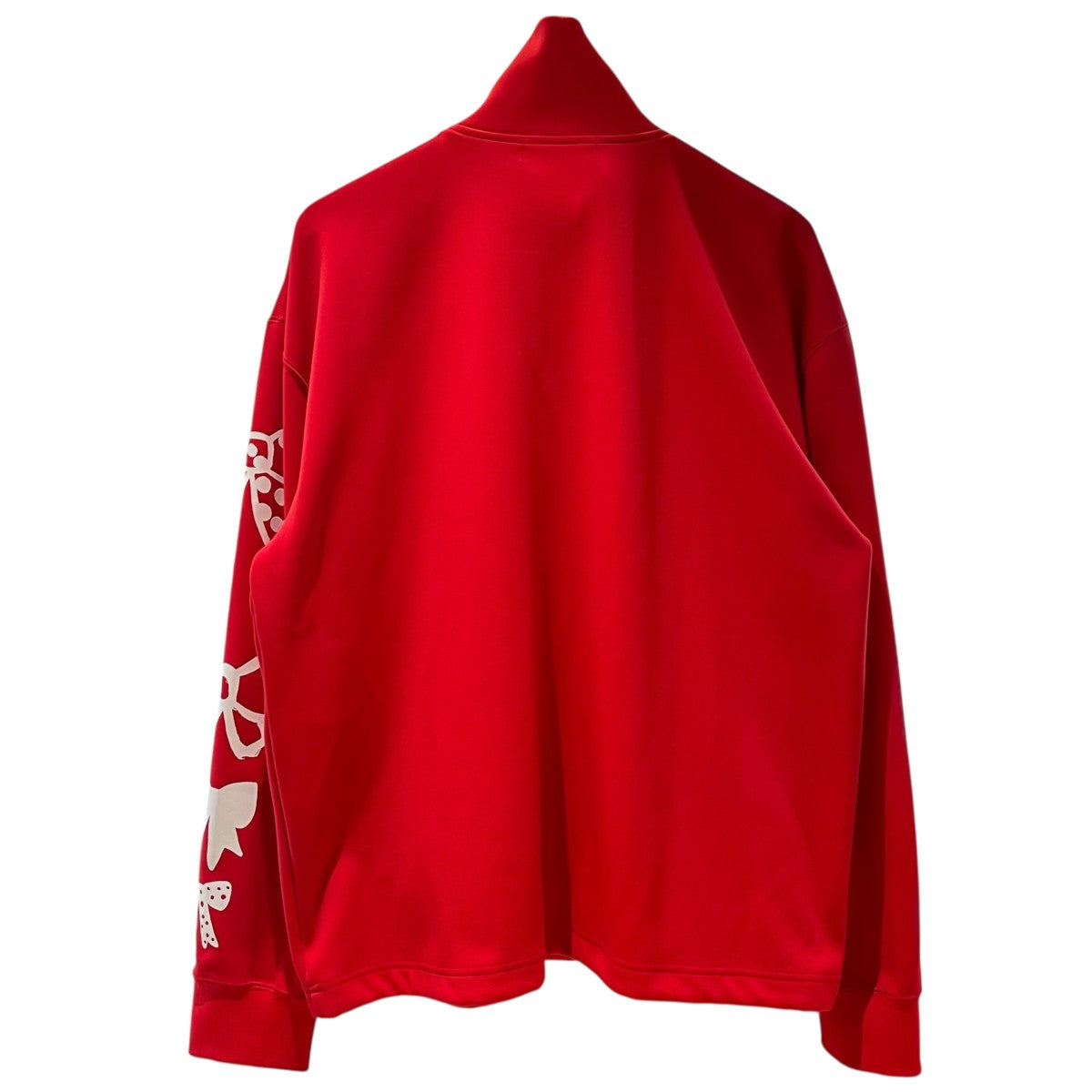 COMME des GARCONS GIRL 2023AWリボンプリントトラックジャケットNL-T005 古着・中古-2枚目のアイテム画像