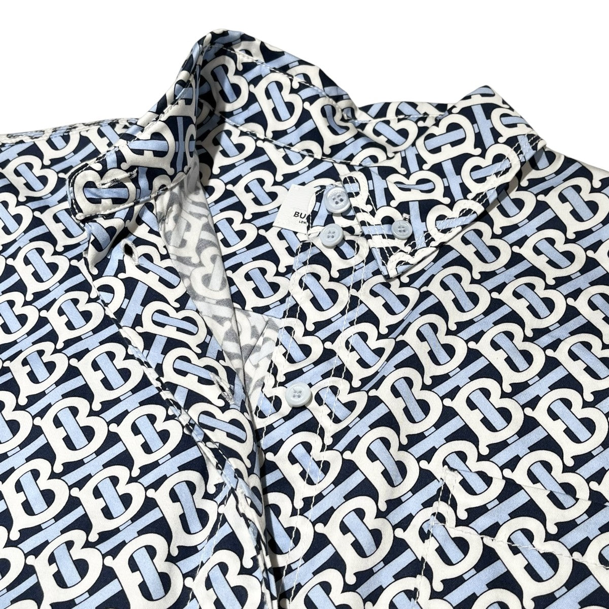 ティッシ期 TB総柄 長袖シャツ ワンピース CAMICIA CON STAMPA 8048813