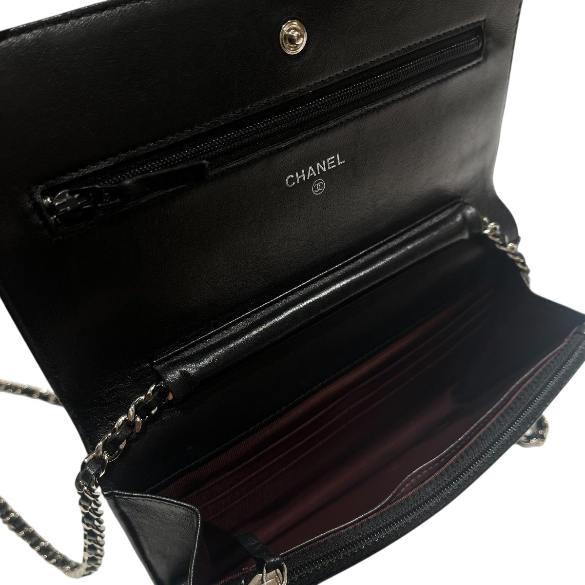 CHANEL(シャネル) ラムスキンチェーンウォレットバッグ 179