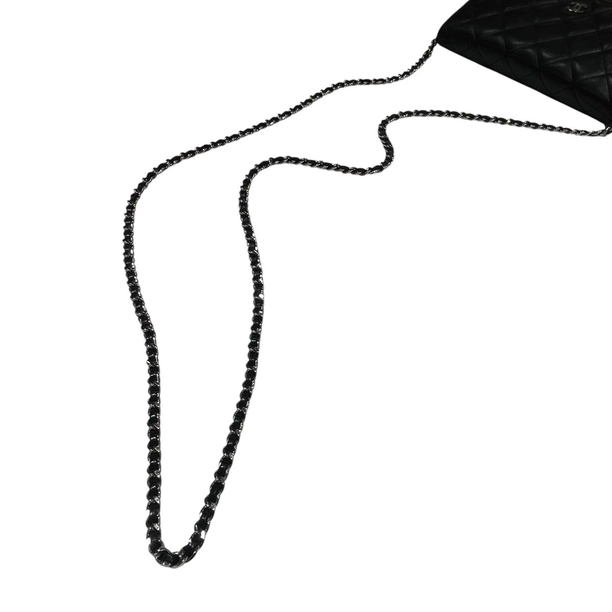 ラムスキンチェーンウォレットバッグ