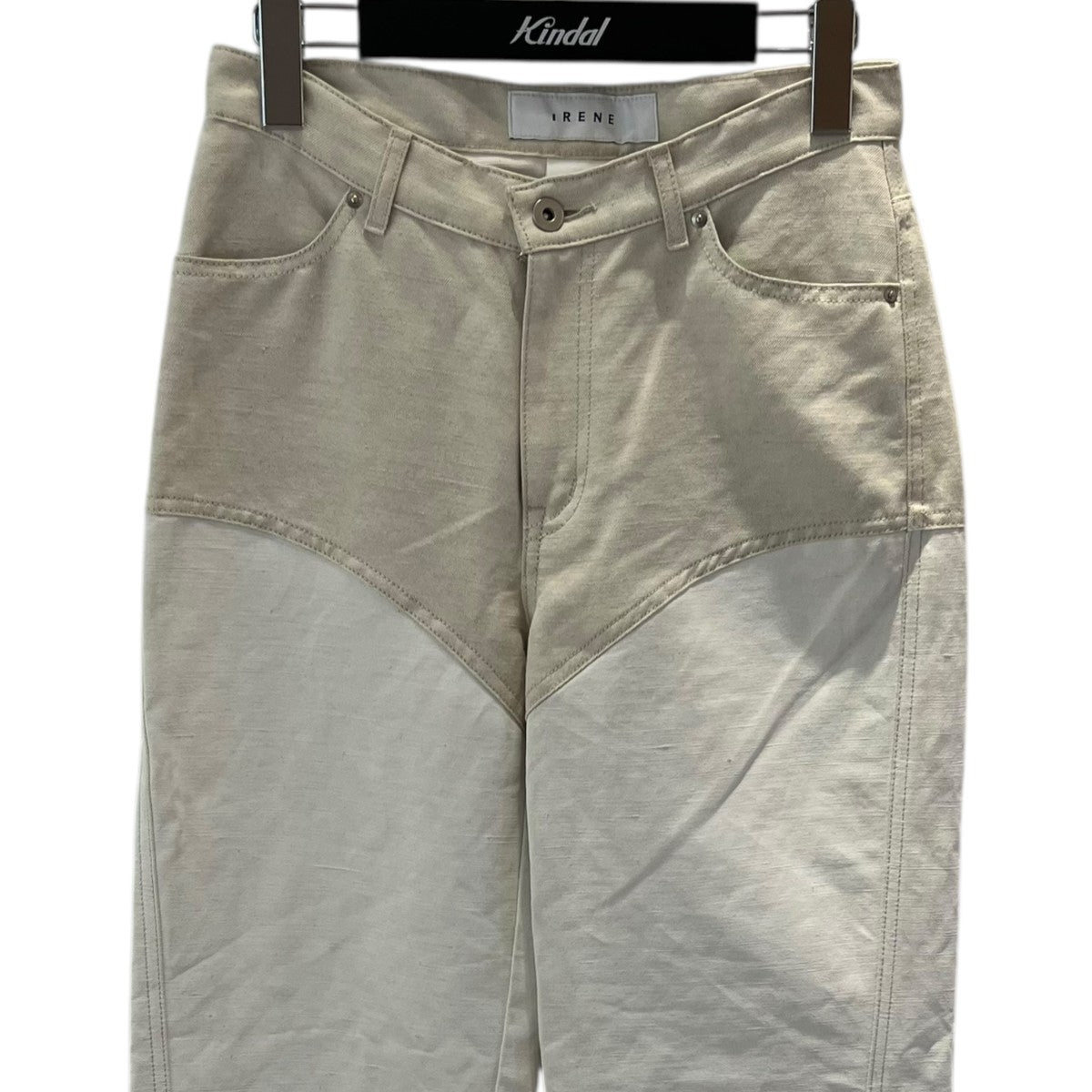 ▲ irene 2023SS Pigment Curve Panel Pants 8084000180353_1.jpg?v=