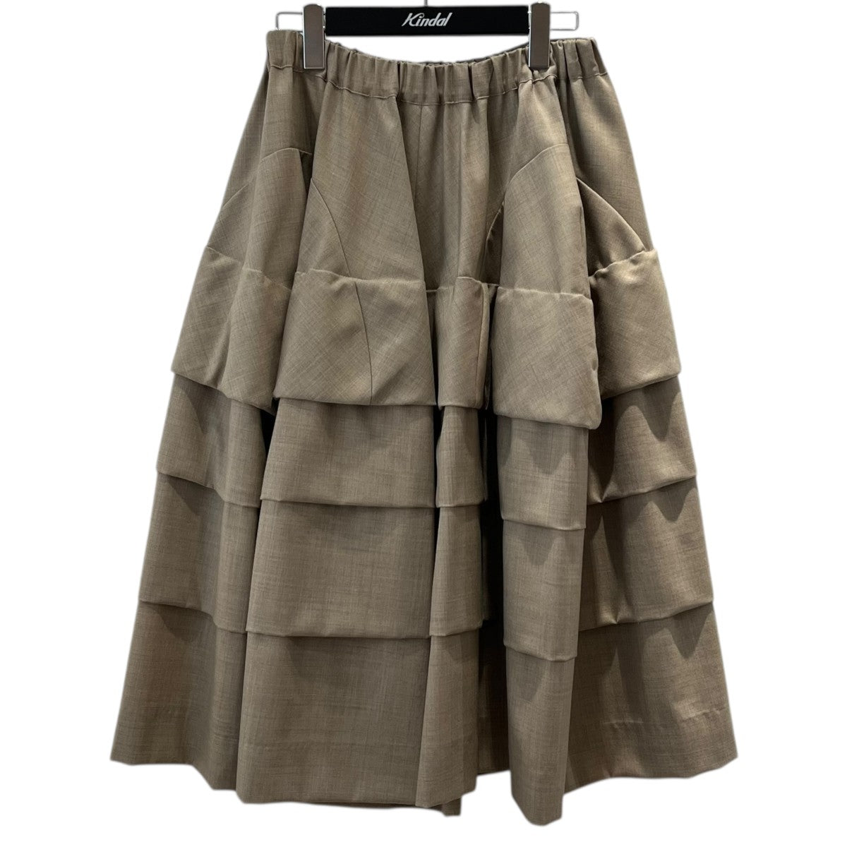COMMEdesGARCONS コムコム　エステル異素材ドッキング変形パンツ COMME des GARCONS コムデギャルソンCOMME エステル変形サルエル