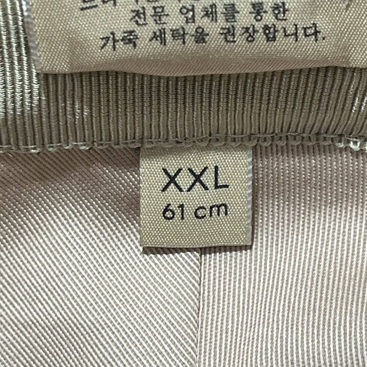 GGキャンバス フェドラハット　ベージュ 値下げ可能 GUCCI GGキャンバスフェドラハットL