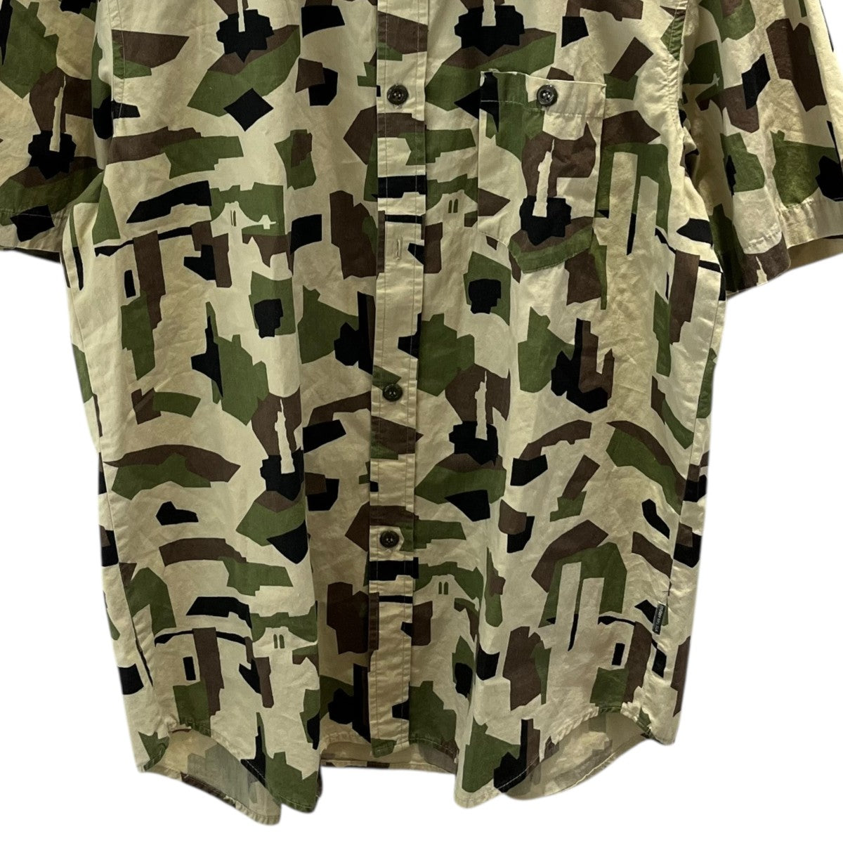 Stussy 迷彩柄 長袖カットソー Lサイズ 送料無料 US古着 STUSSY ステューシー ロンT カットソー 迷彩