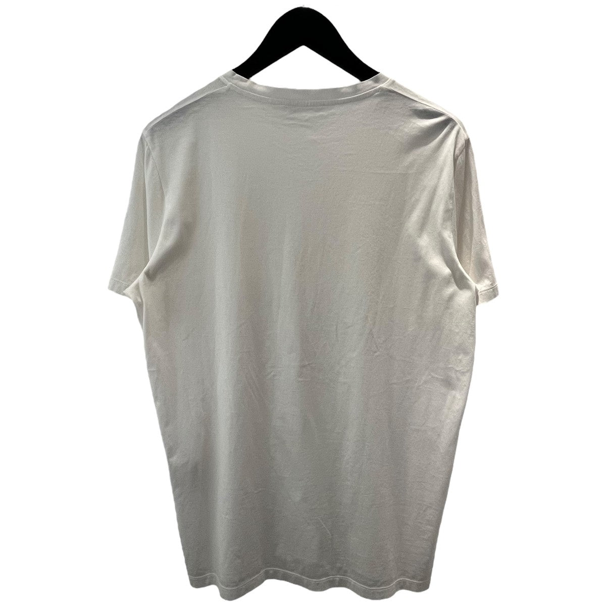 PRADA ボーダーTシャツ Tシャツ ボーダー コットン ホワイト ネイビー 三角ロゴ プラダ