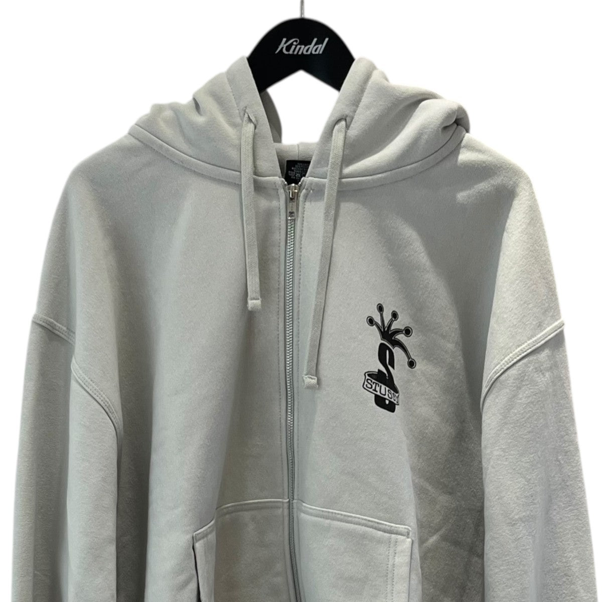 stussy(ステューシー) CROWN BAND ZIP HOODIE クラウンバンド