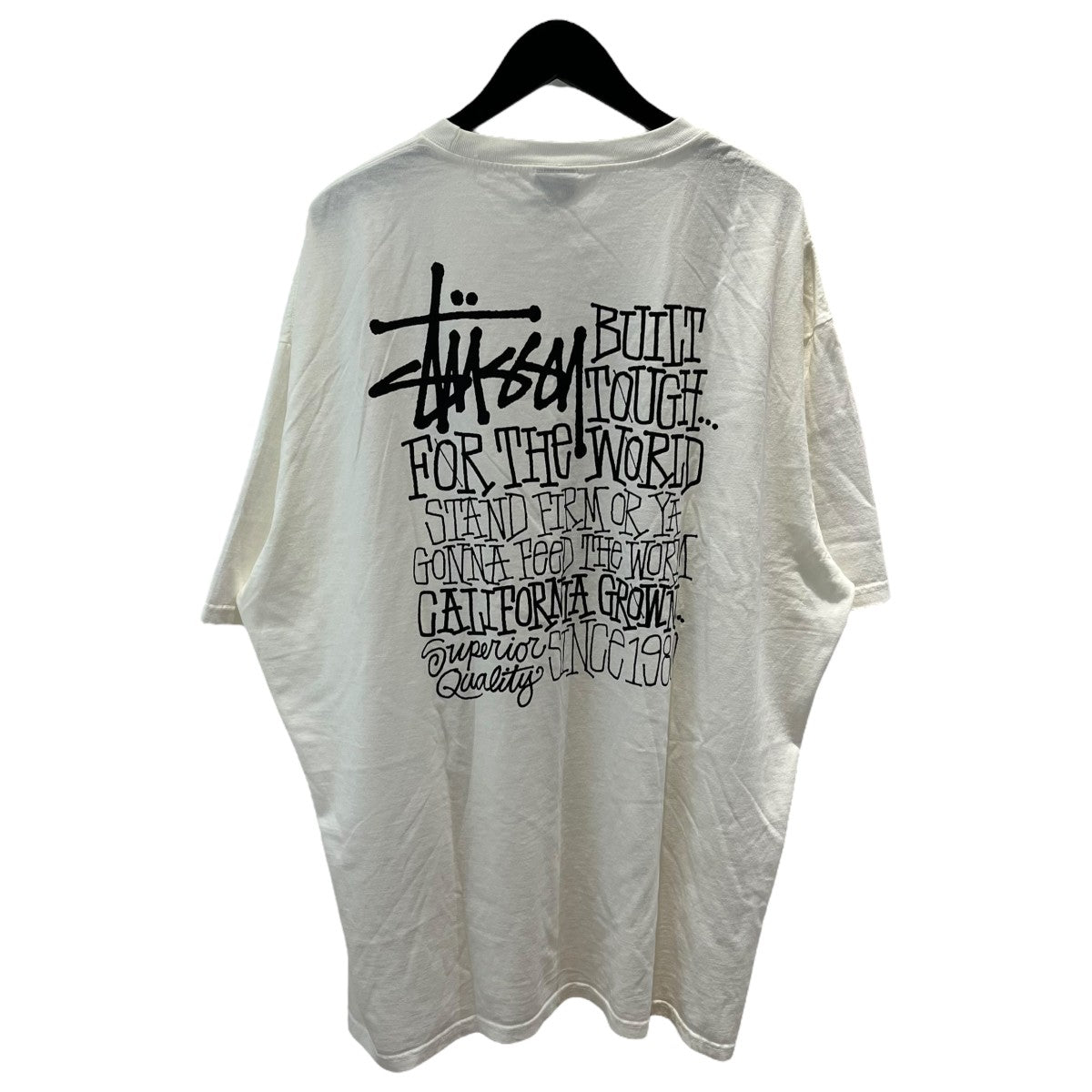 STUSSY California Grown tee tシャツ XL Cali Grown Tee Pigment Dyed – Faded Black | Tees | Stüssy