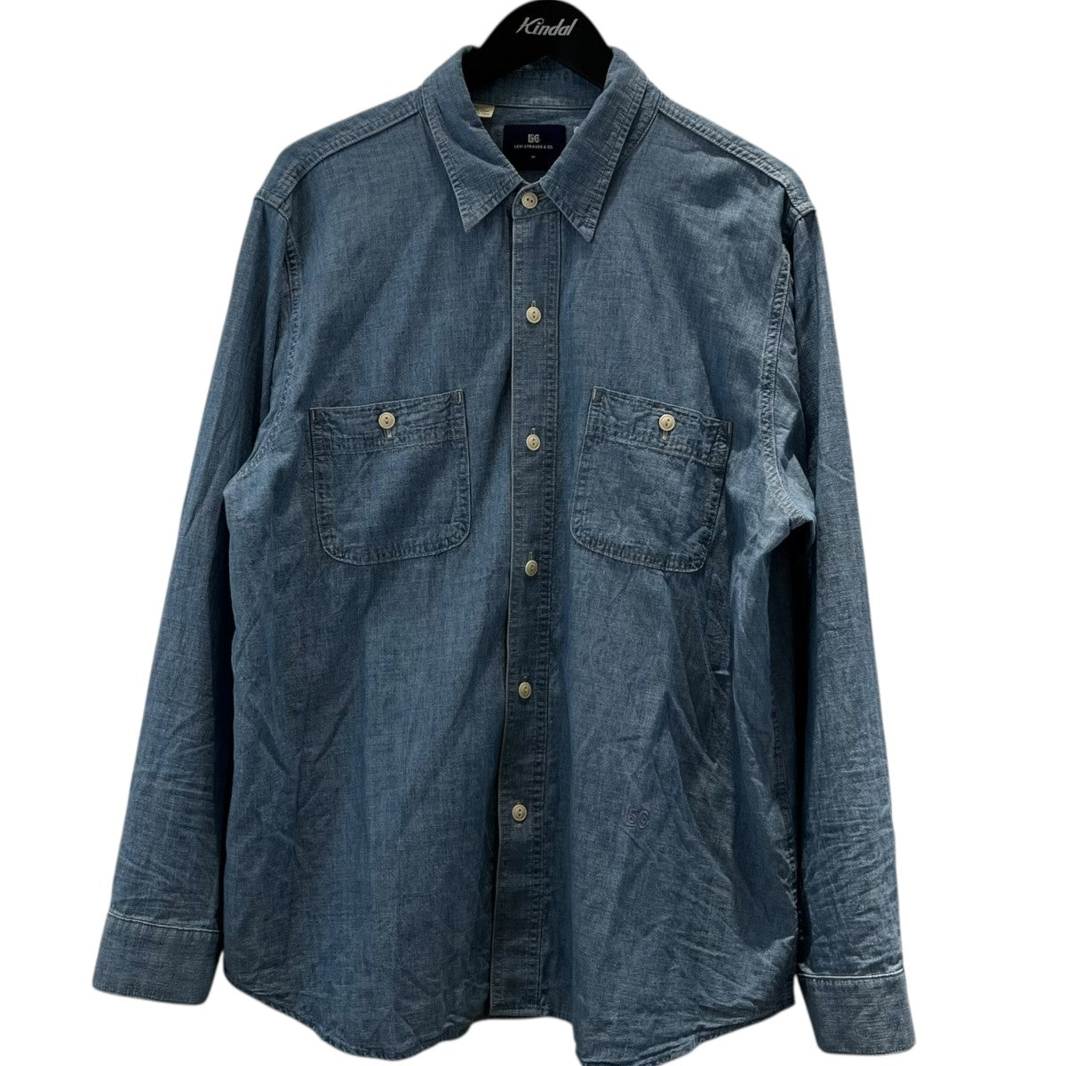 リーバイスウェスタンシャツ鬼フェードボタンダウンスレヤレ感インディゴブルーXL リーバイスアウトレット】リーバイス/Levi's ウェスタン