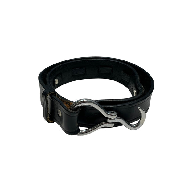 TORY LEATHER(トリーレザー) レザーベルト ブラック サイズ 28｜【公式