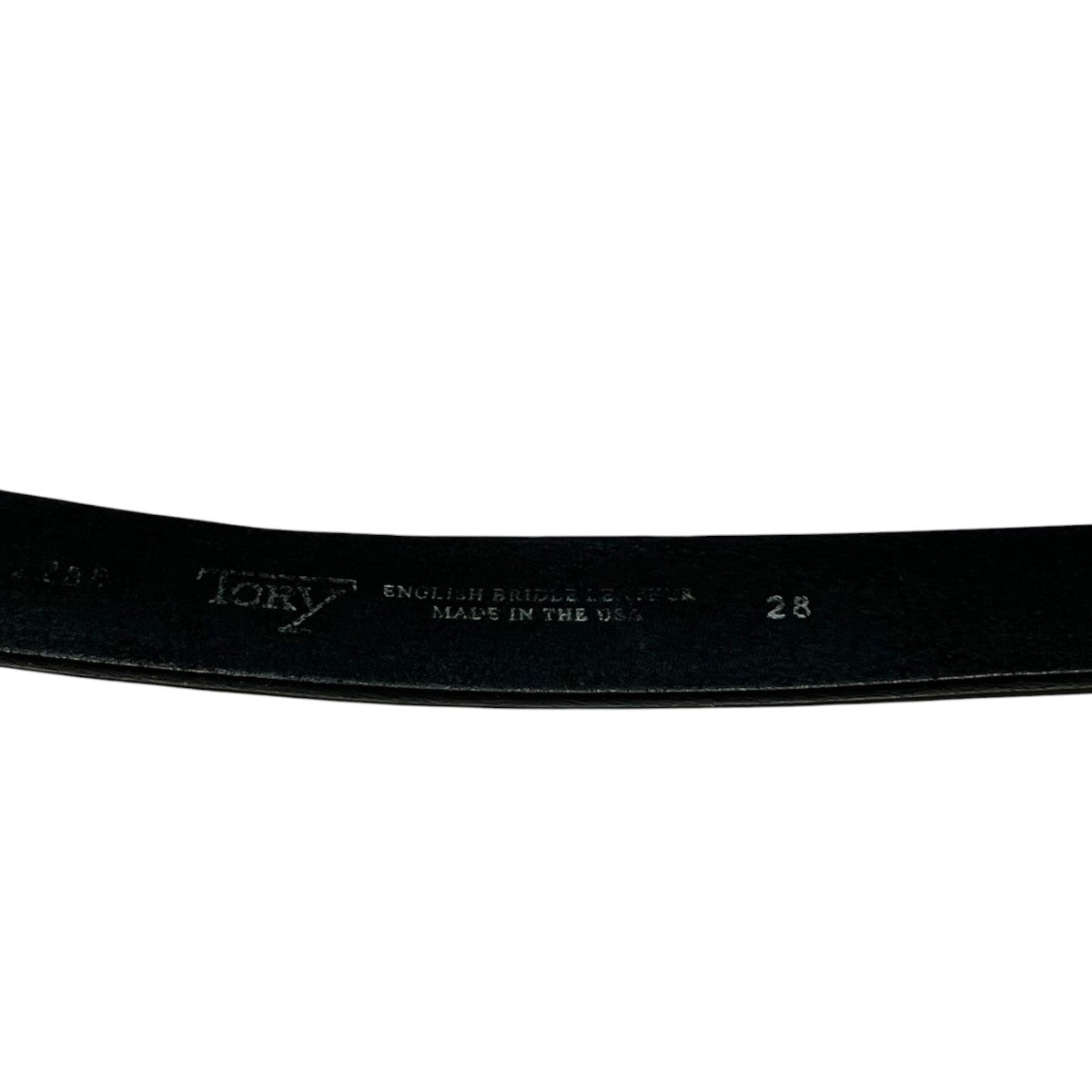 【新品】TORY Leather Co. レザーベルト 28 黒 TORY LEATHER(トリーレザー) レザーベルト ブラック サイズ 28｜【公式