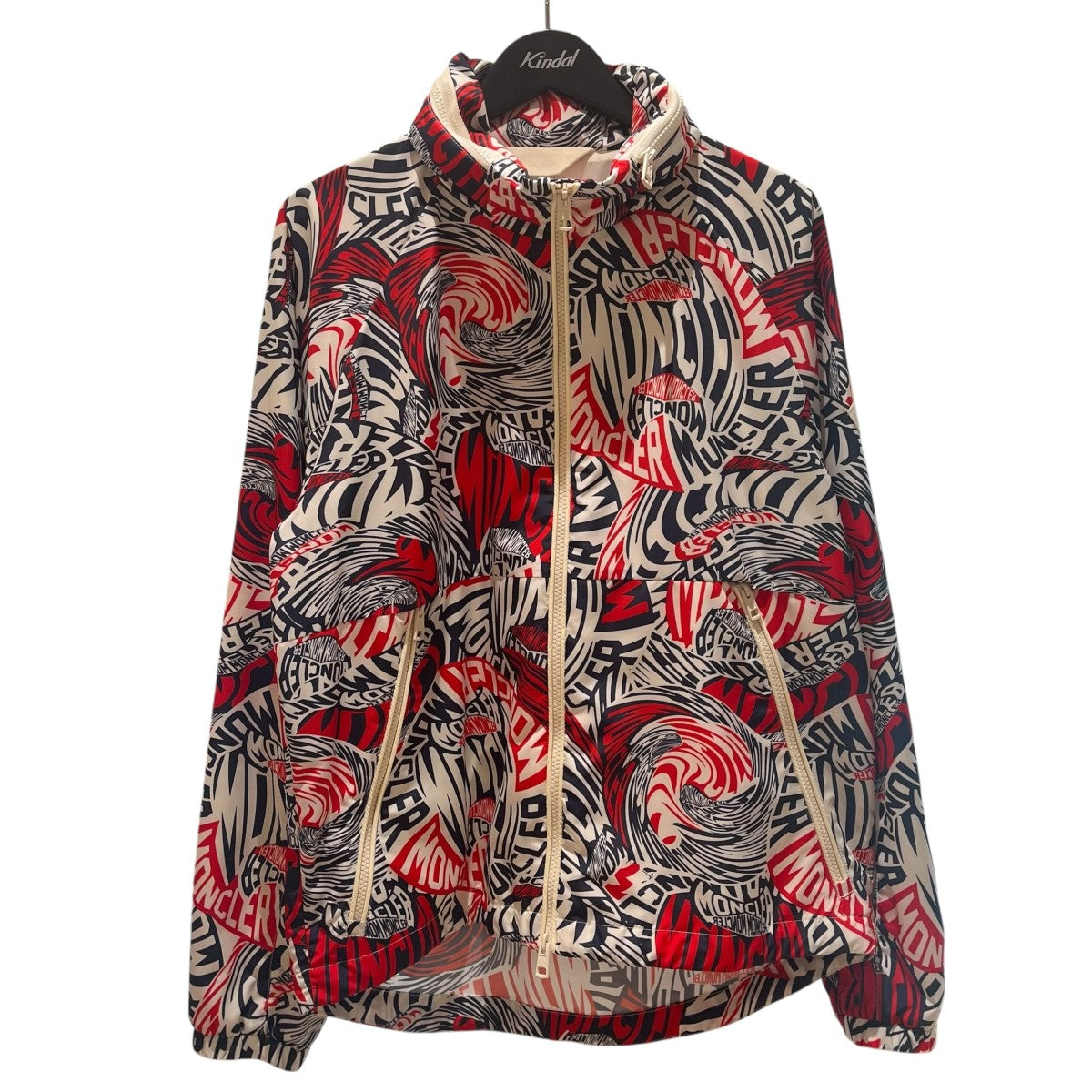 MONCLER RNAIN GIUBBOTTO総柄ジャケットI10911A00150 古着・中古-1枚目のアイテム画像
