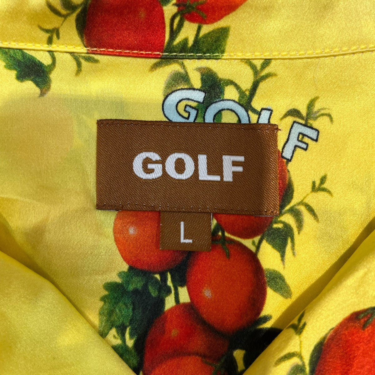 Lサイズ✨GOLF WANG✨ゴルフワン✨レーヨン✨半袖シャツ✨アニマル✨蛍光✨ SHIFFON｜LUXEAKMPLUS ゴルフ ボタニカル半袖ポロシャツ【Safari