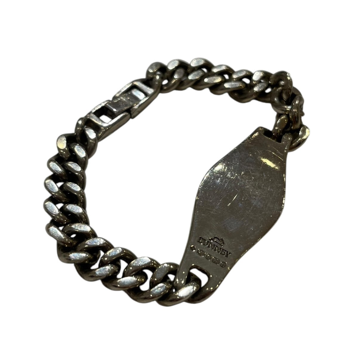 Single Tour Belt Identity ChainブレスレットB0400112