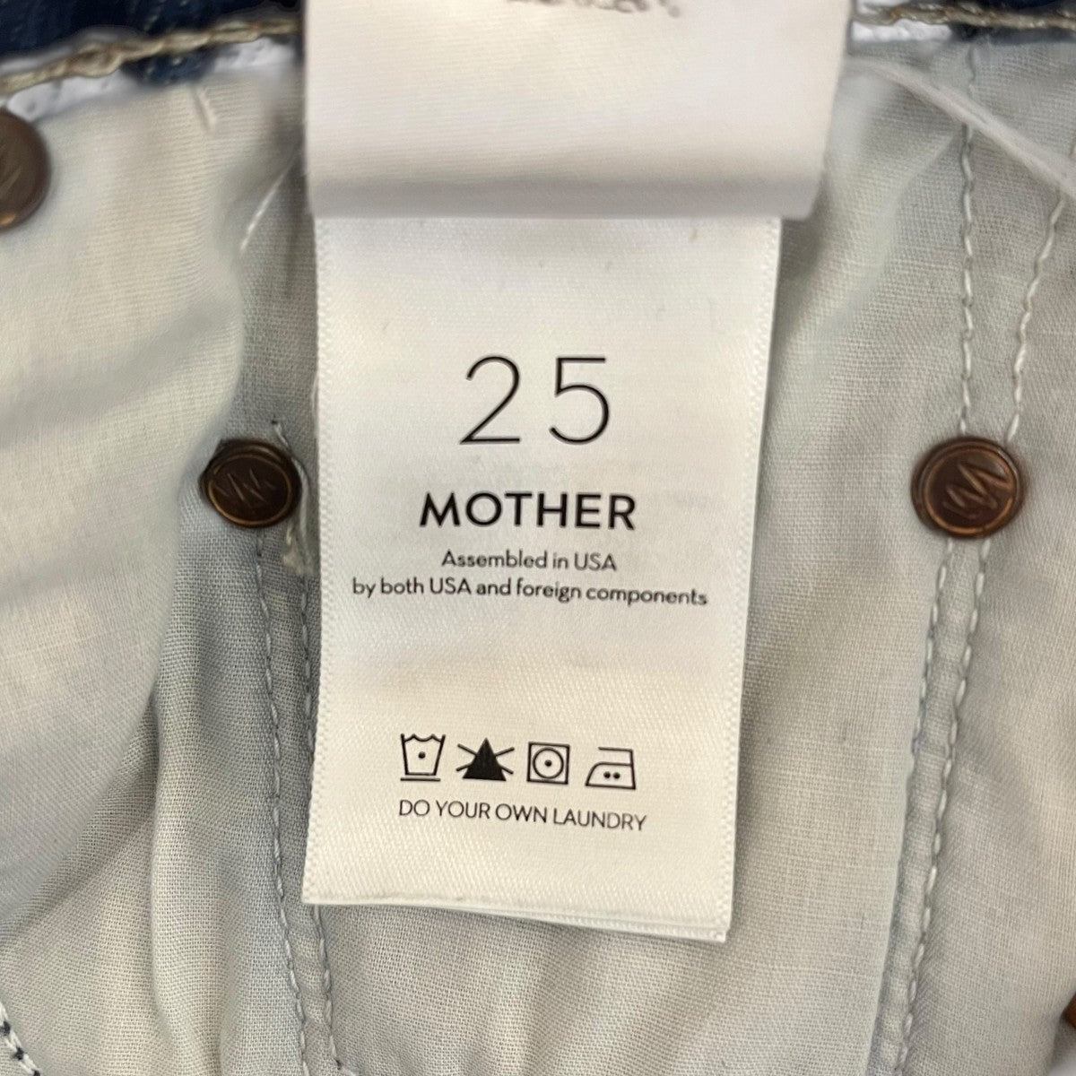 mother THE INSIDER CROP STEP FRAYデニムパンツ3610600131 古着・中古-5枚目のアイテム画像