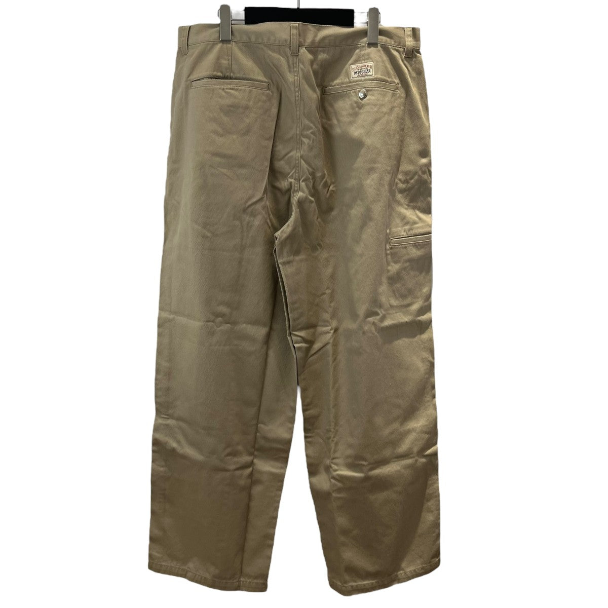 STUSSY チノパン ベージュ　カーキ ステューシー　34インチ stussy(ステューシー) チノパンWORKGEAR TROUSER TWILL WORKGEAR