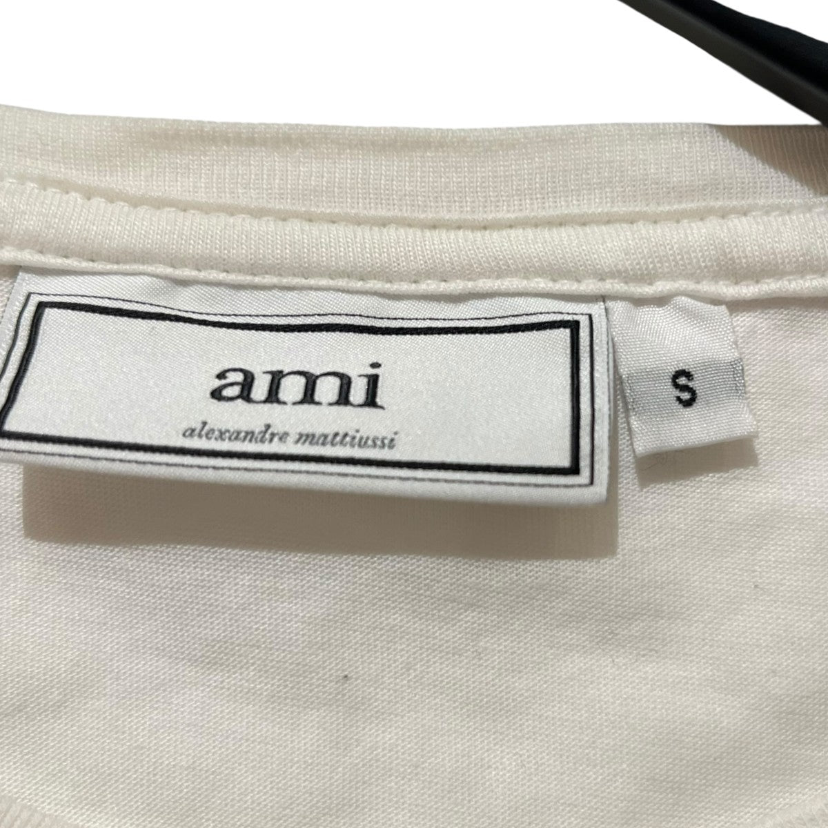 ami カワセミプリント半袖Tシャツ 古着・中古-6枚目のアイテム画像