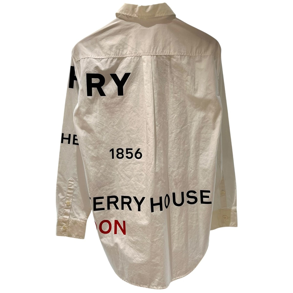 BURBERRY ティッシ期ホースフェリー ロゴプリントシャツ8015637 古着・中古-2枚目のアイテム画像