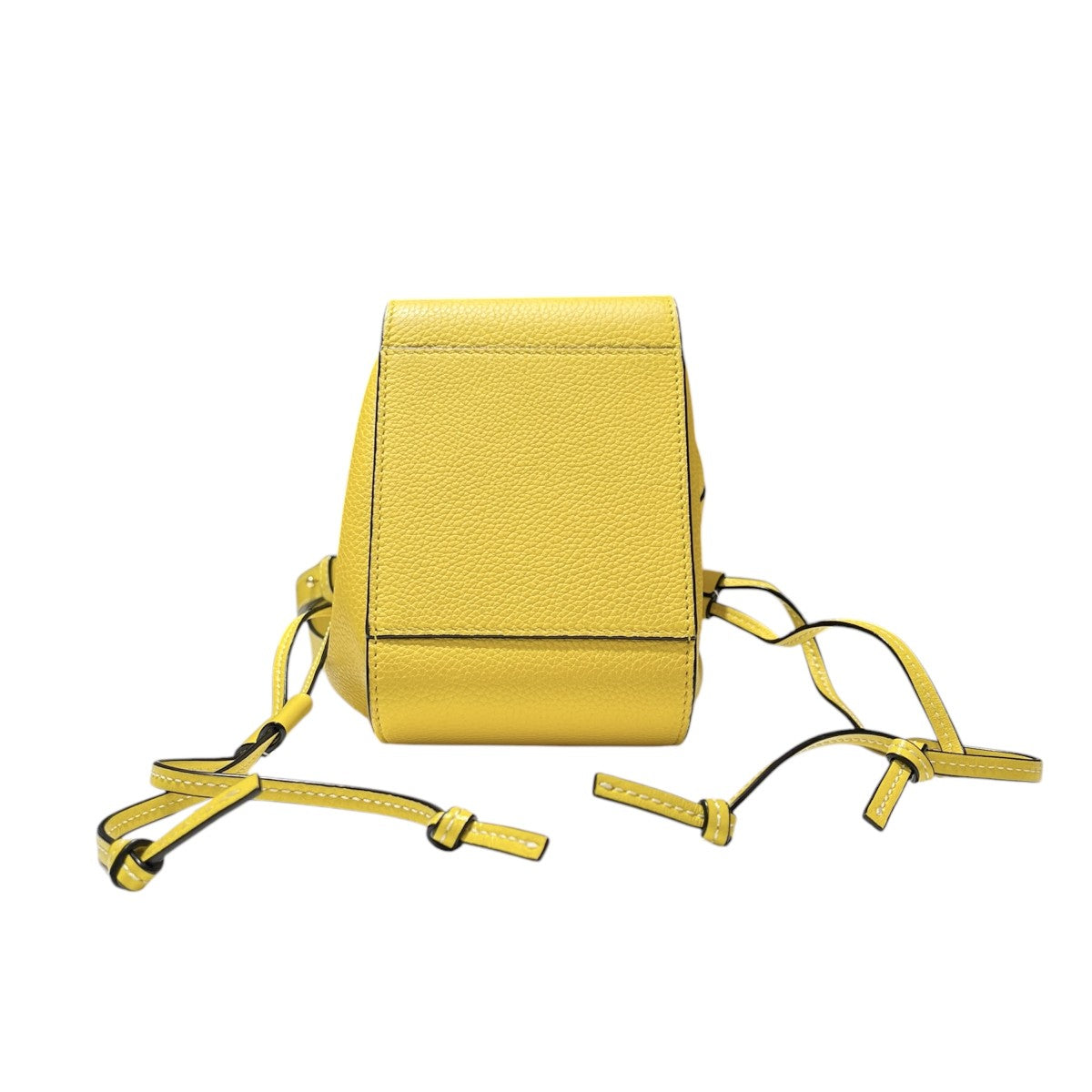 LOEWE ハンモック ドローストリングミニ レザー 2WAYハンドバッグ 古着・中古-3枚目のアイテム画像