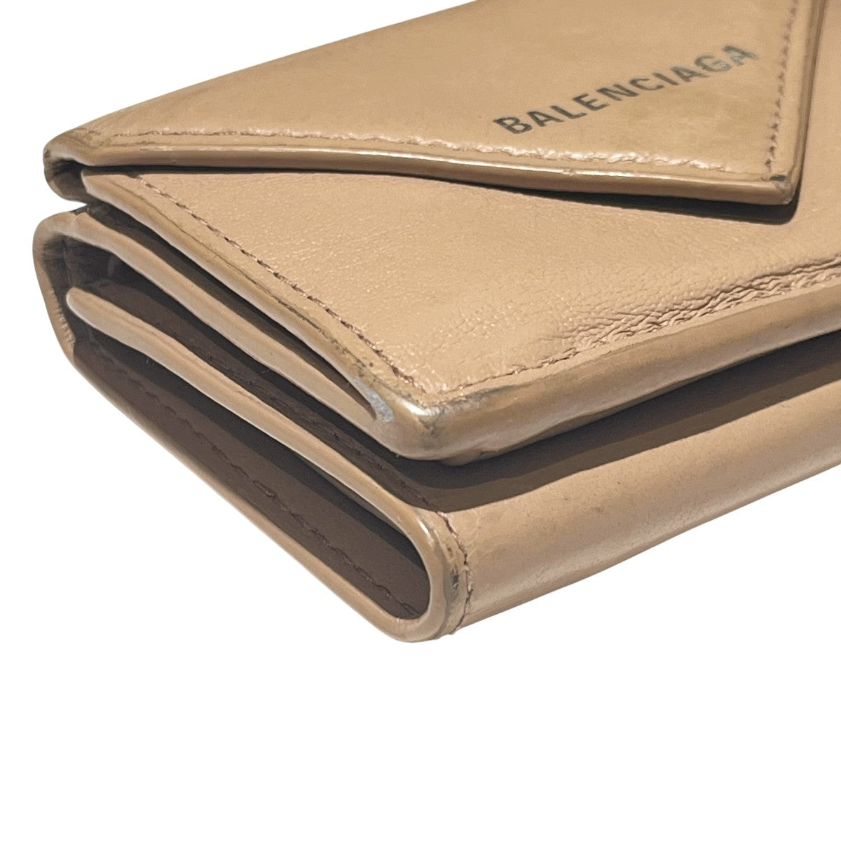BALENCIAGA(バレンシアガ) ペーパーミニウォレット 3つ折り財布 391446