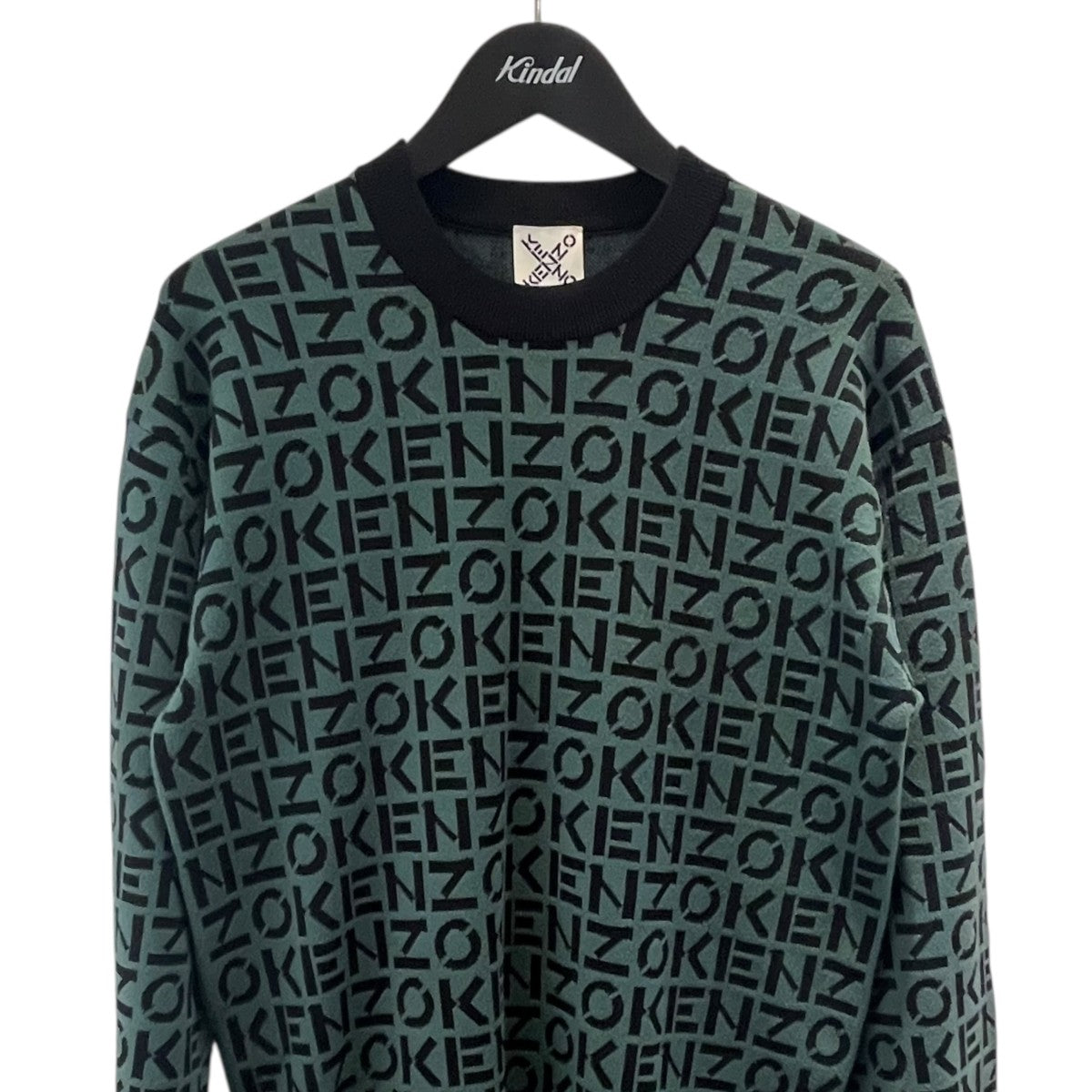 ロゴデザインチュニックニットFB62RO6363SC