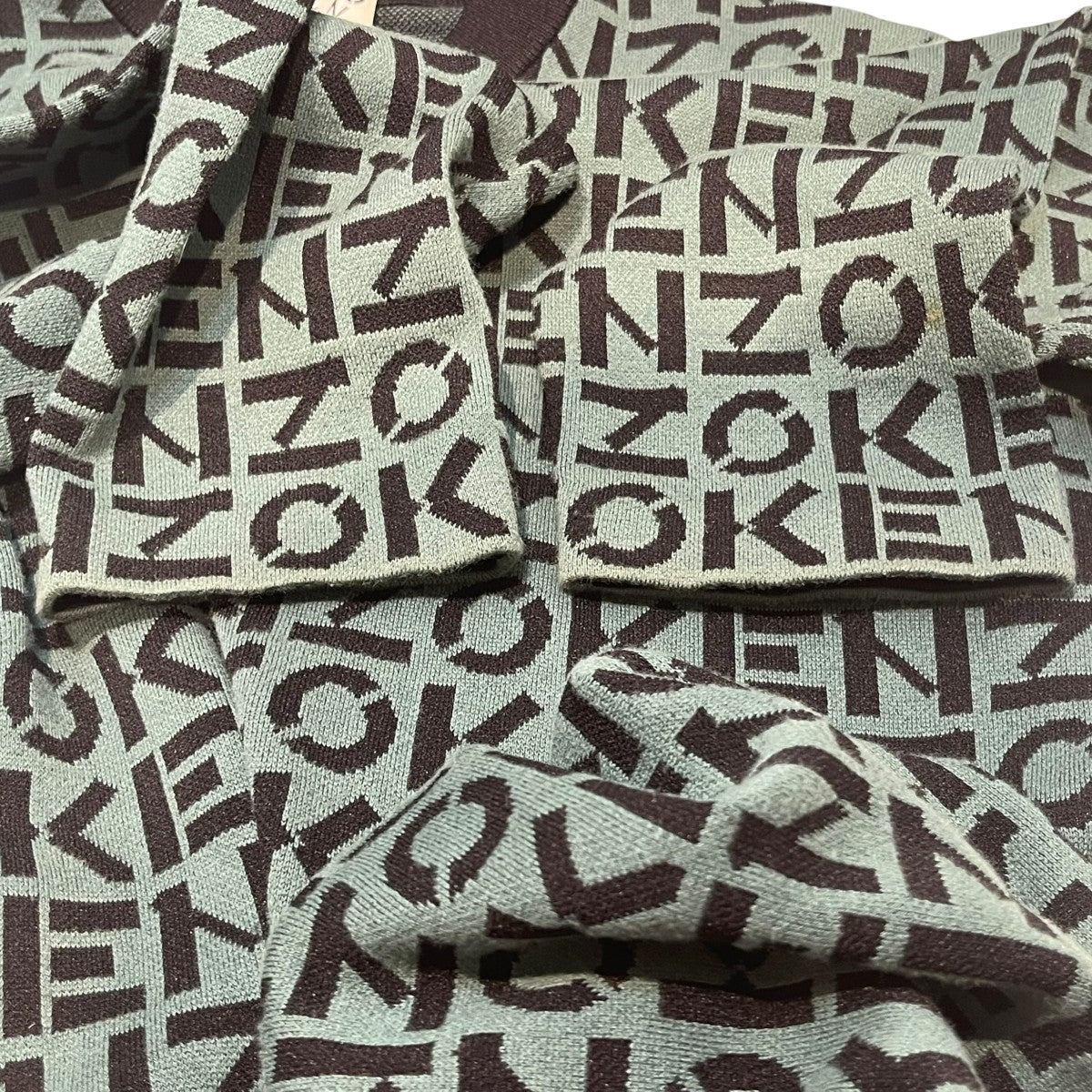 ロゴデザインチュニックニットFB62RO6363SC