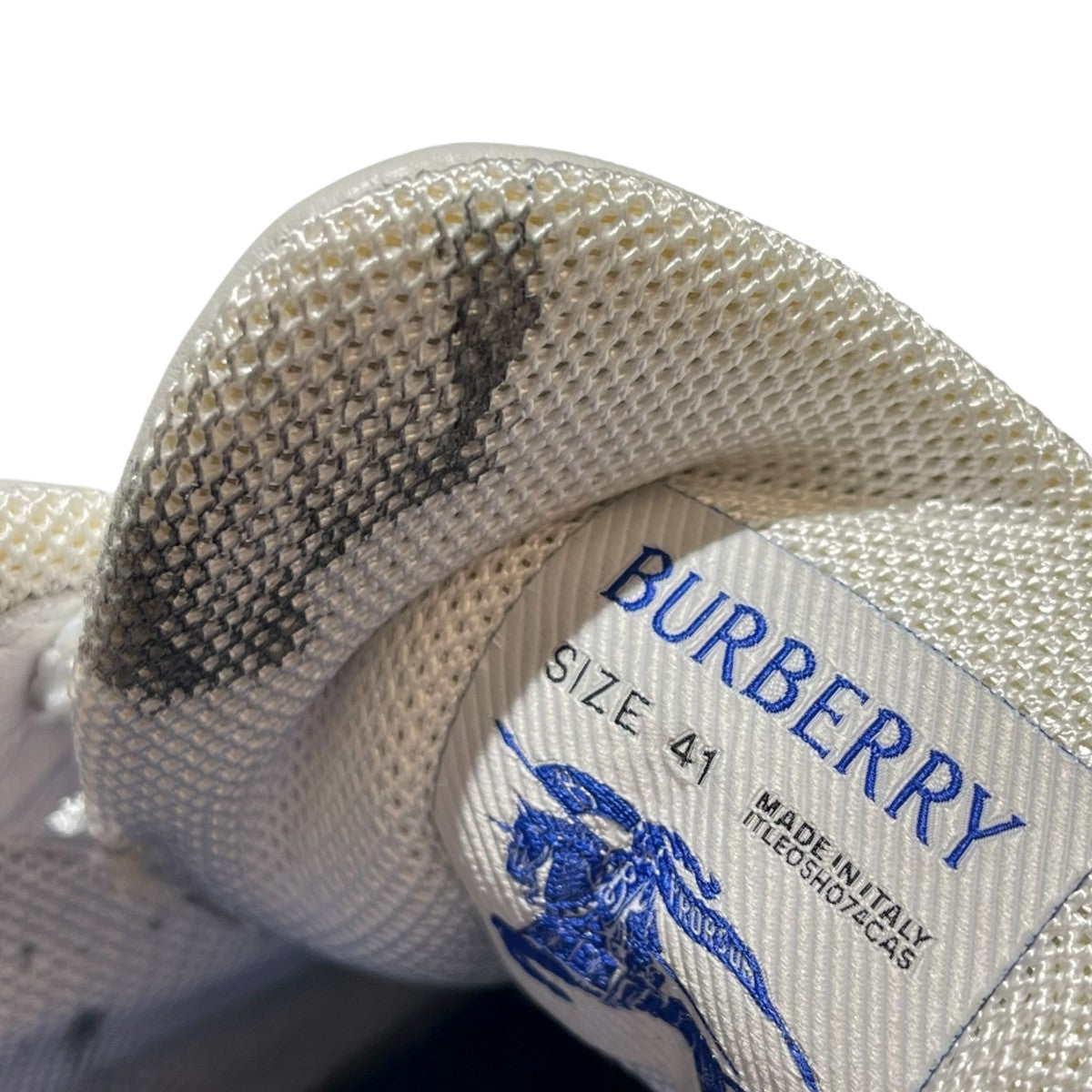 BURBERRY 8083385 サイドロゴマークボリュームスニーカー 古着・中古-10枚目のアイテム画像