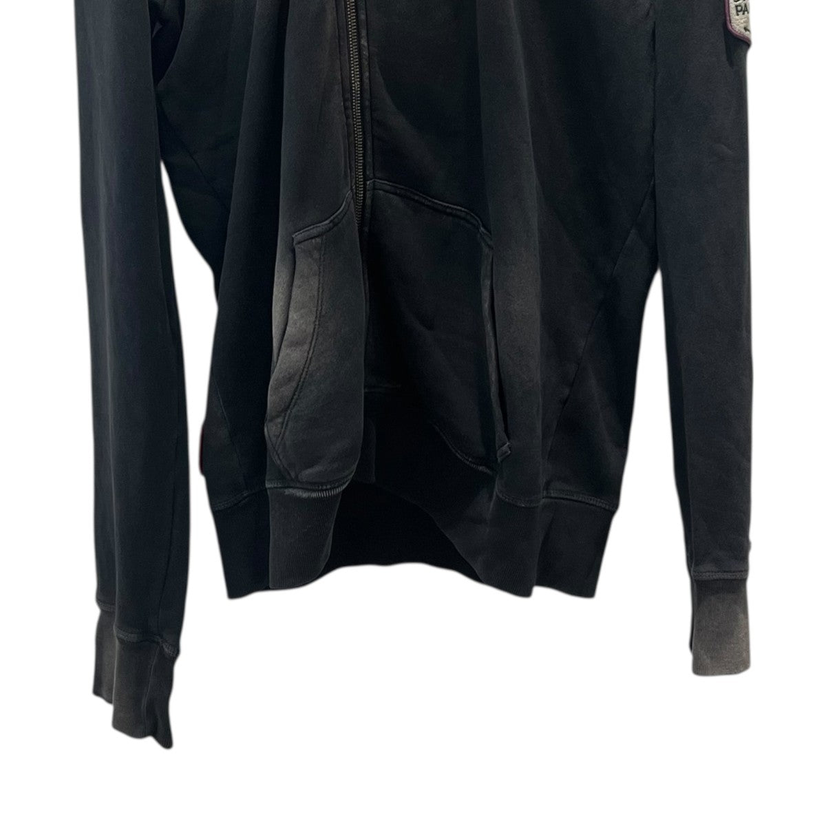 DIESEL パーカー　ウォッシュ　ユーズド加工 DIESEL ディーゼル ダメージ加工 ウォッシュ スウェットパーカー