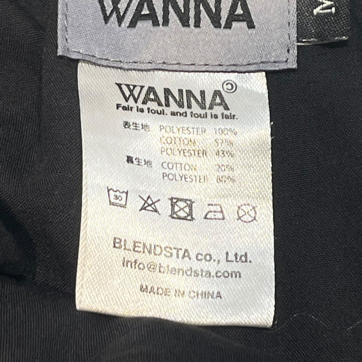 WANNA(ワナ) 総柄ショートパンツ ブラック サイズ M｜【公式