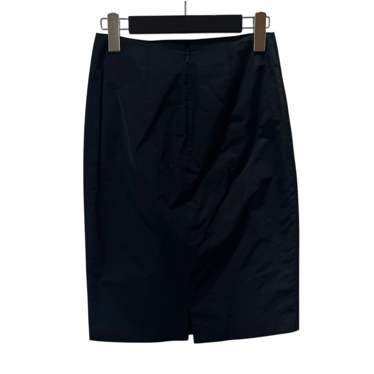 【JILL SANDER】ジルサンダー ひざ丈 タイトスカート カーキ 32 美品》 JIL SANDER NAVY Aラインスカート カーキ 32