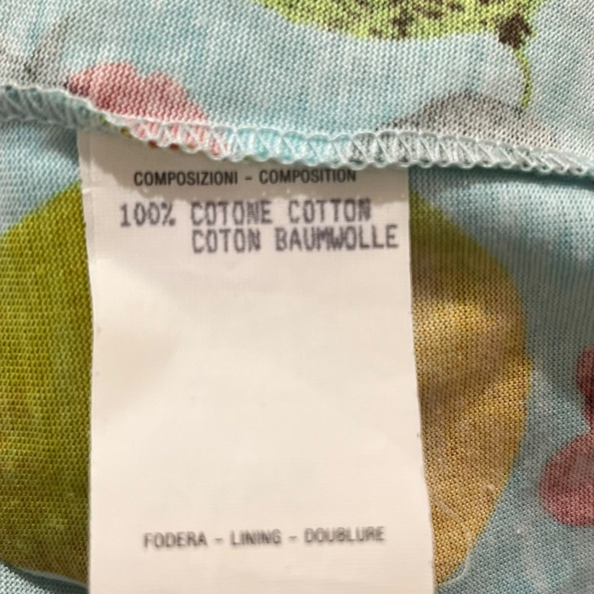 GUCCI vintage フルーツ柄 Tシャツ S