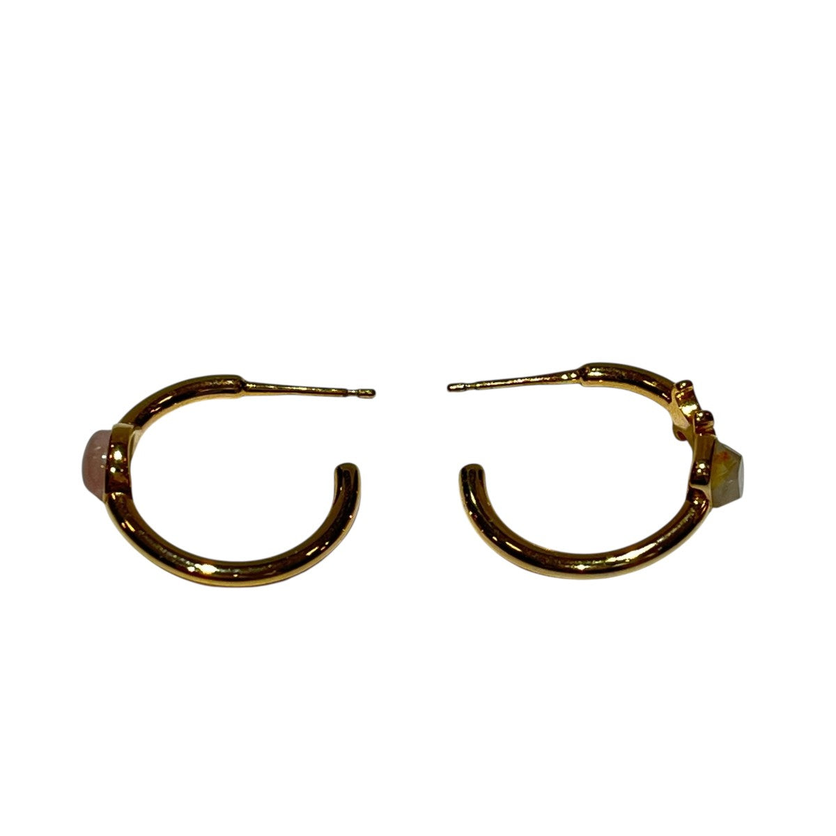 CELINE トリオンフ　フープ　ピアス CELINE】セリーヌ トリオンフ アシンメトリックフープ ピアス