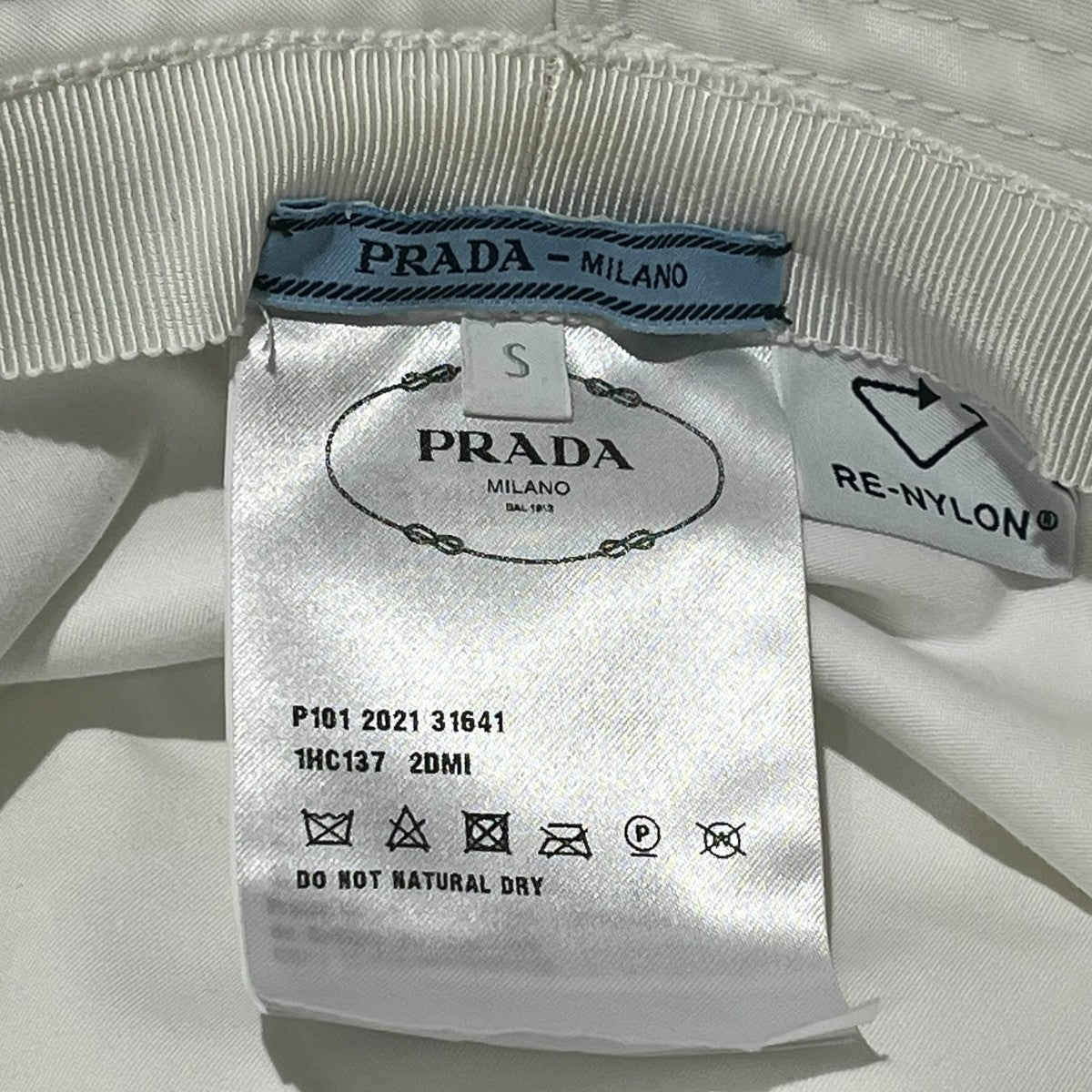 PRADA ホワイト バケットハット 新品未使用 M 楽天市場】【中古】PRADA × adidasバケットハット ホワイト