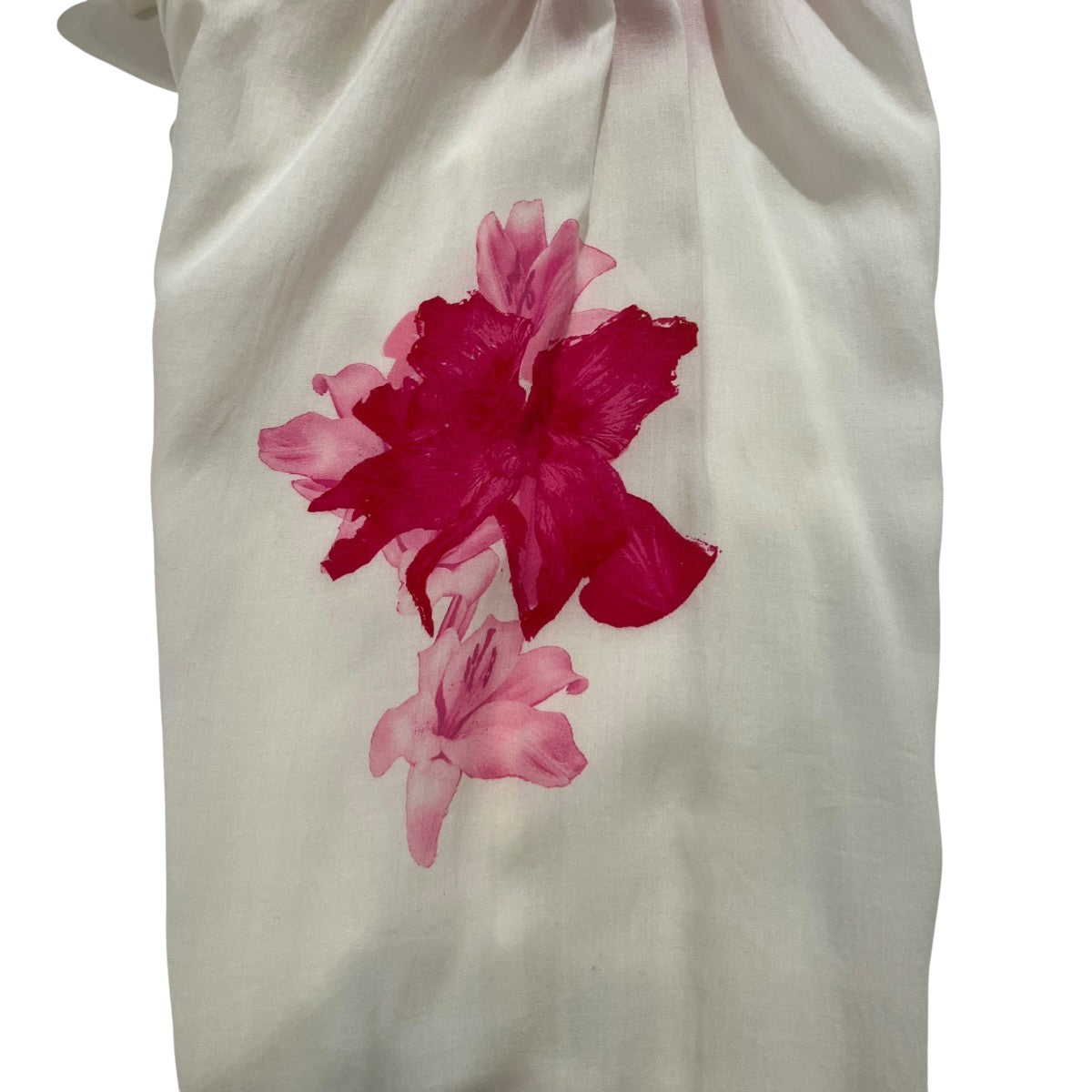 24AWCELLLOSE PINK DESIGNED BLOUSE花プリント長袖シャツHO-B76-219