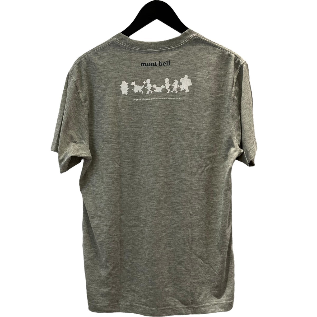 mont-bell×BE-PAL×ドラえもん Tシャツ114114 114114 グレー