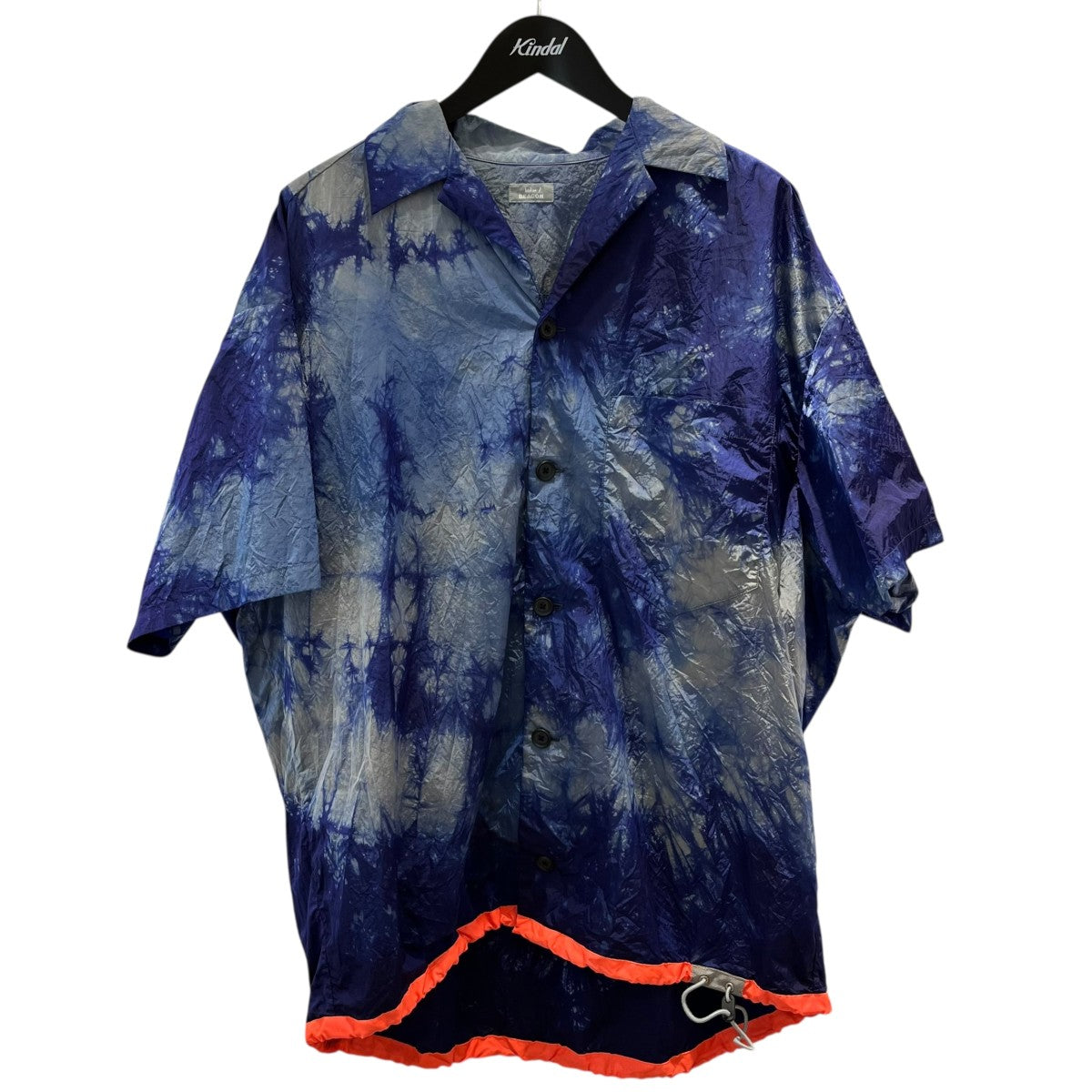 kolor / BEACON タイダイ柄オーバーサイズシャツ kolor／BEACON(カラー／ビーコン) シャンブレータイダイドロー