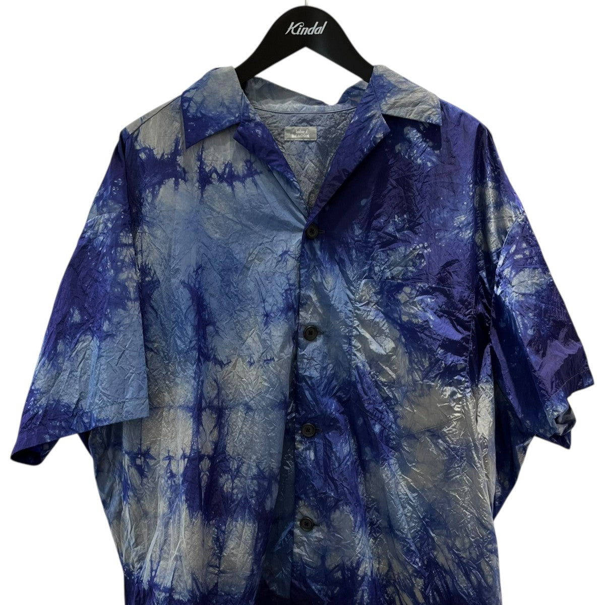 kolor / BEACON リップストップナイロン 半袖シャツ kolor ／ BEACON リップストップナイロン 半袖シャツ