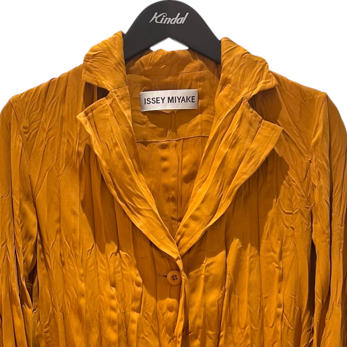 ISSEY MIYAKE プリーツ加工テーラードジャケットIM62FD640 古着・中古-3枚目のアイテム画像