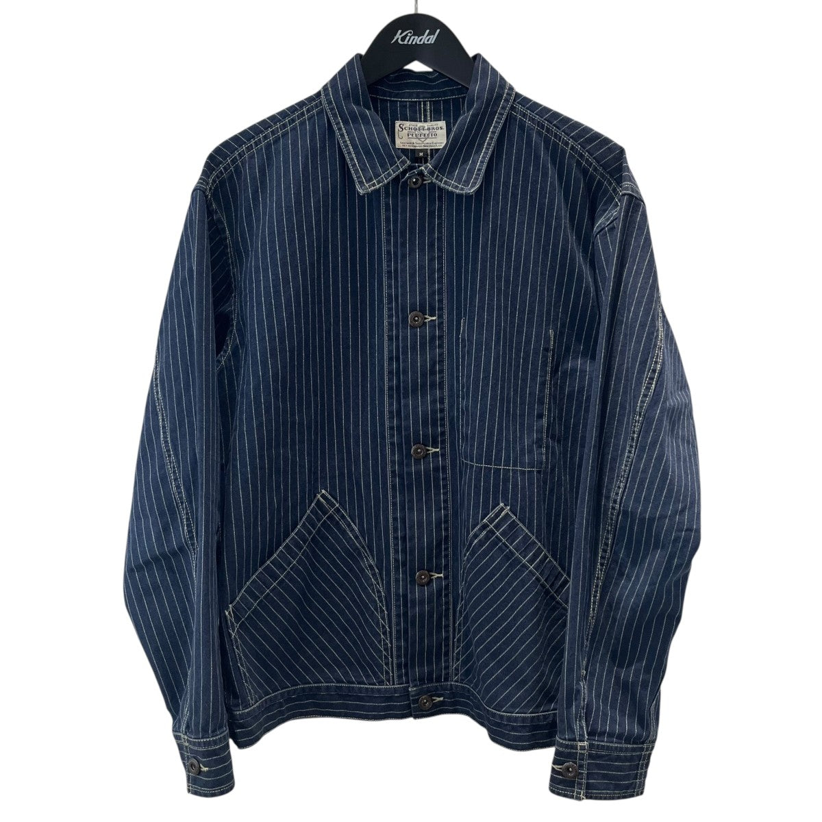 OLD HICKORY DENIM JACKETストライプカバーオール