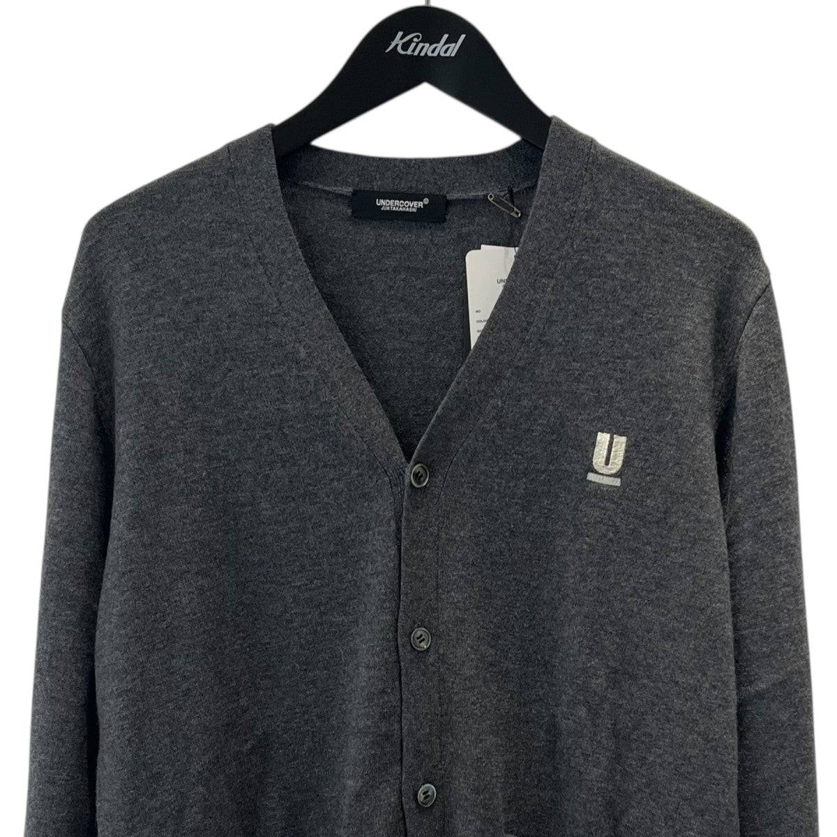 UNDERCOVER(アンダーカバー) U刺繍ウールカーディガンUCX9902-1